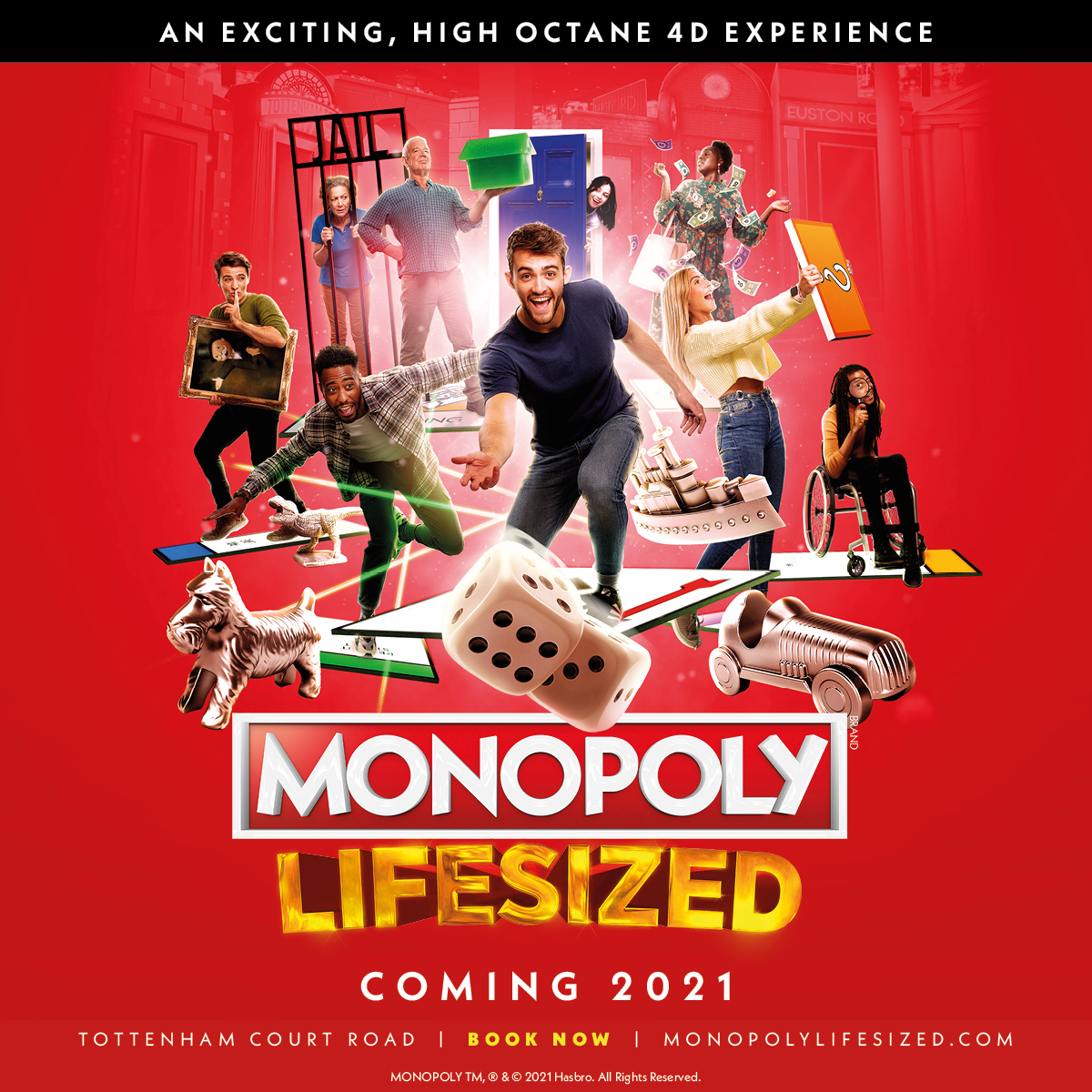 Monopoly Lifesized a brand new challenge attraction in London